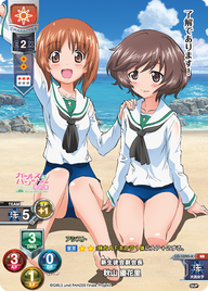 新生徒会副会長 秋山 優花里（LO-1090-K）