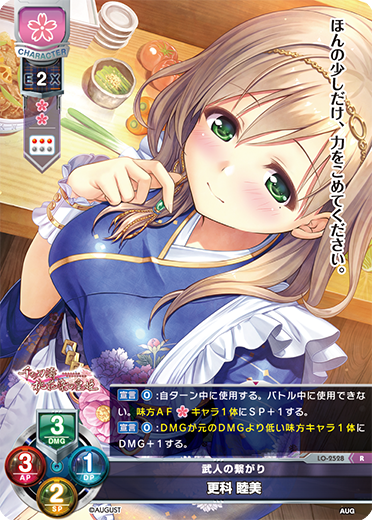 武人の繋がり 更科 睦美（LO-2528）