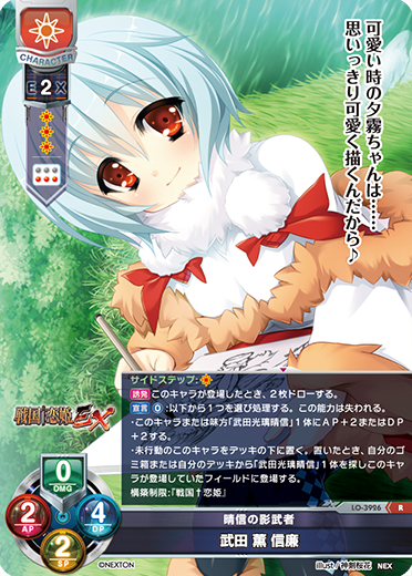 晴信の影武者 武田 薫 信廉（LO-3926）