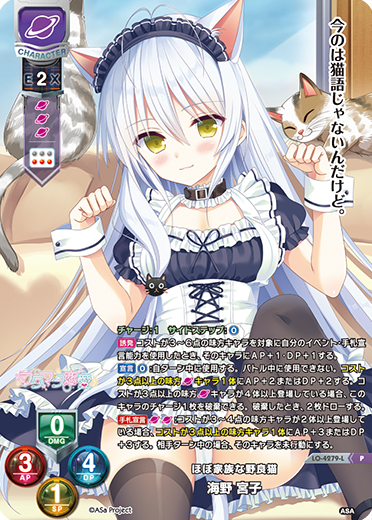 ほぼ家族な野良猫 海野 宮子（LO-4279-L）