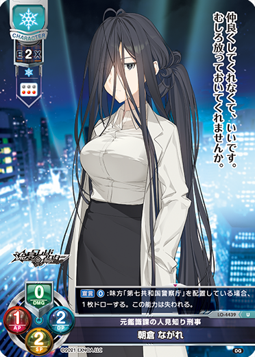 元鑑識課の人見知り刑事 朝倉 ながれ（LO-4439）