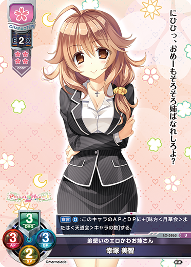 弟想いのエロかわお姉さん 幸塚 美智（LO-5863）