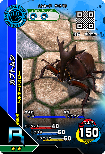 カブトムシ（M-2-16）［R］