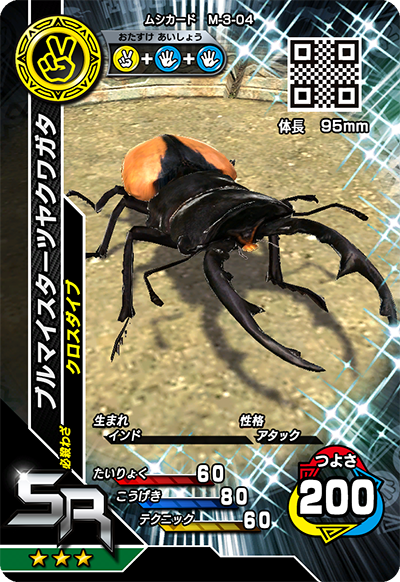ブルマイスターツヤクワガタ（M-3-04）［SR］