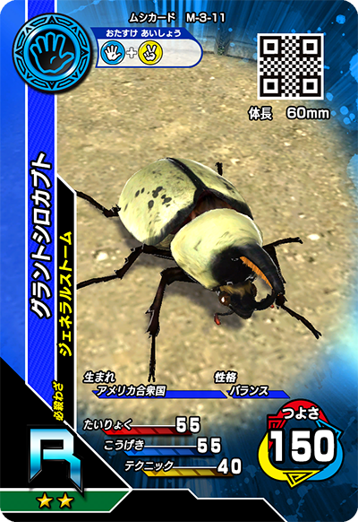 グラントシロカブト（M-3-11）［R］