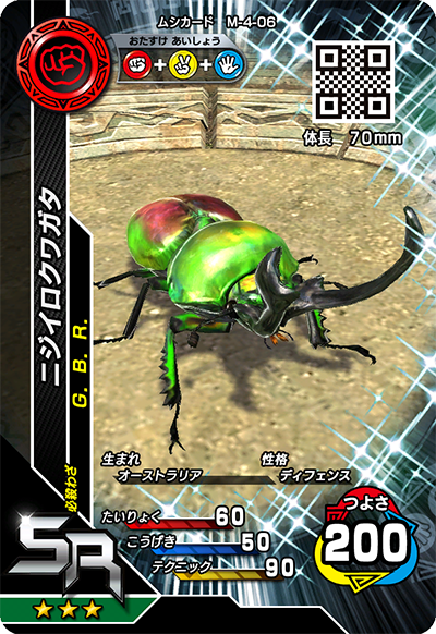 ニジイロクワガタ（M-4-06）［SR］