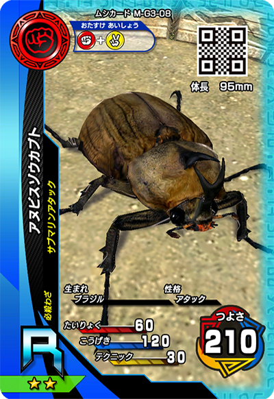 アヌビスゾウカブト（M-G3-08）［R］