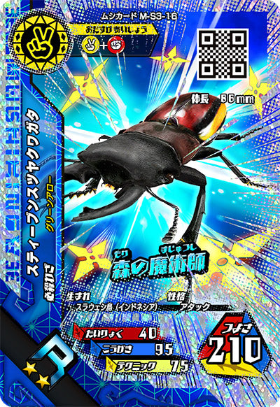 スティーブンスツヤクワガタ（M-S3-16）［R］