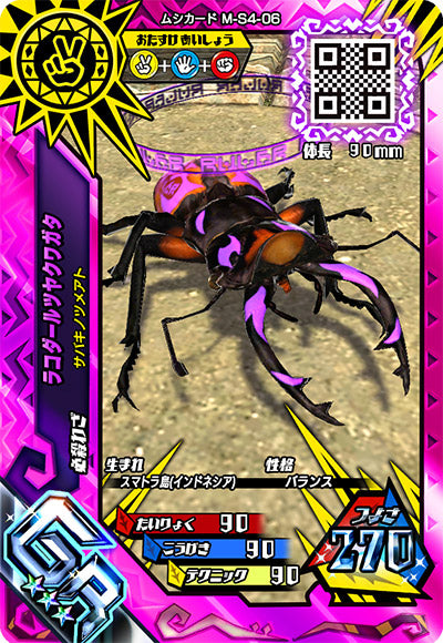ラコダールツヤクワガタ（M-S4-06）［GR］