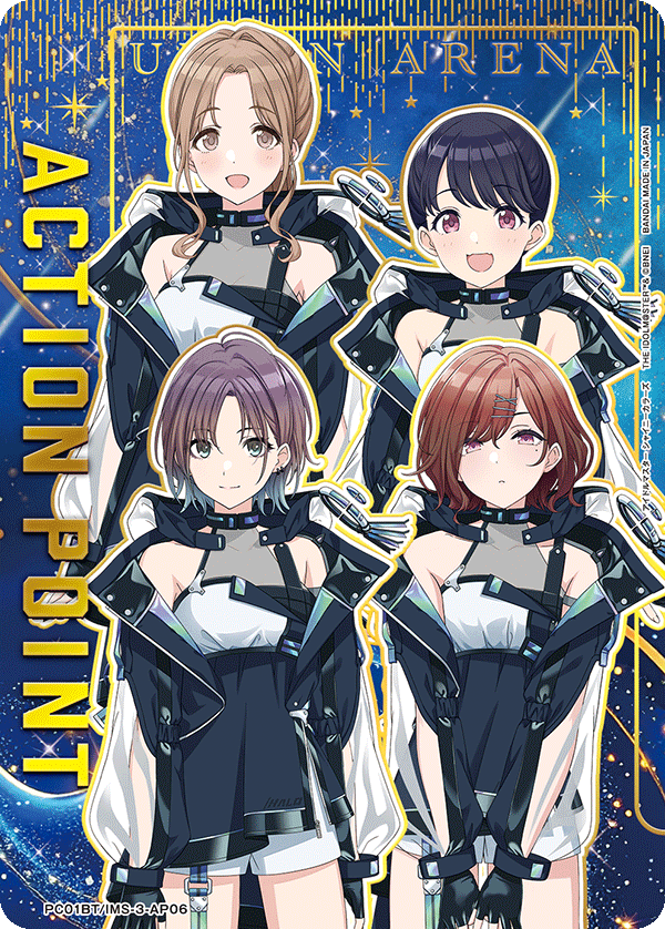 アクションポイントカード(アイドルマスター シャイニーカラーズ)（PC01BT/IMS-3-AP06）［AP］