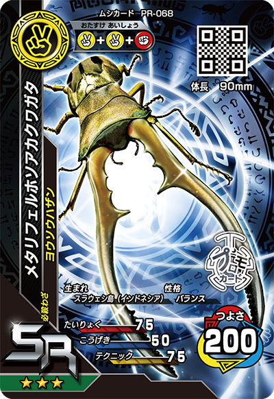メタリフェルホソアカクワガタ（PR-068）［SR］