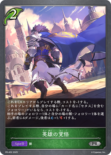 英雄の覚悟（PR-452）［PR］