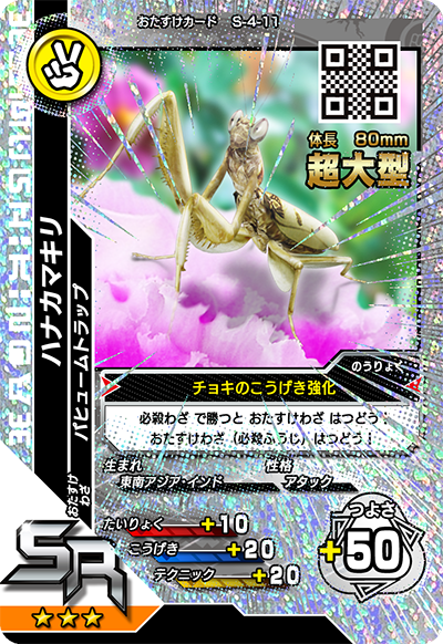 ハナカマキリ（S-4-11）［SR］