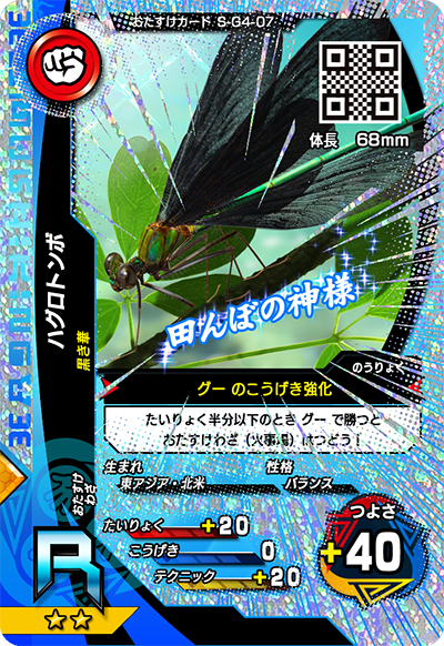 ハグロトンボ（S-G4-07）［R］