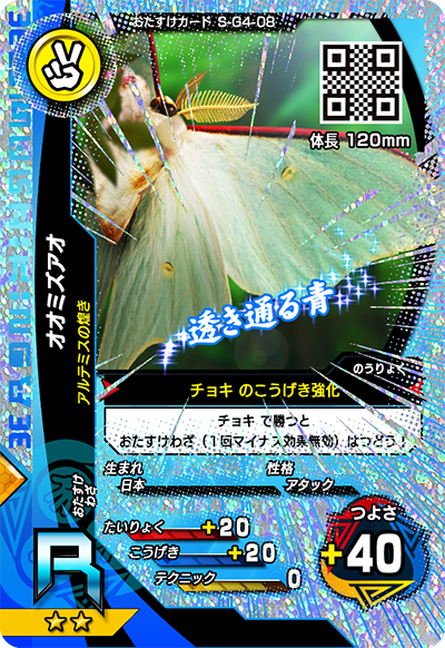 オオミズアオ（S-G4-08）［R］