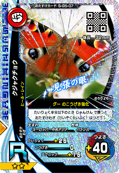 クジャクチョウ（S-G5-07）［R］