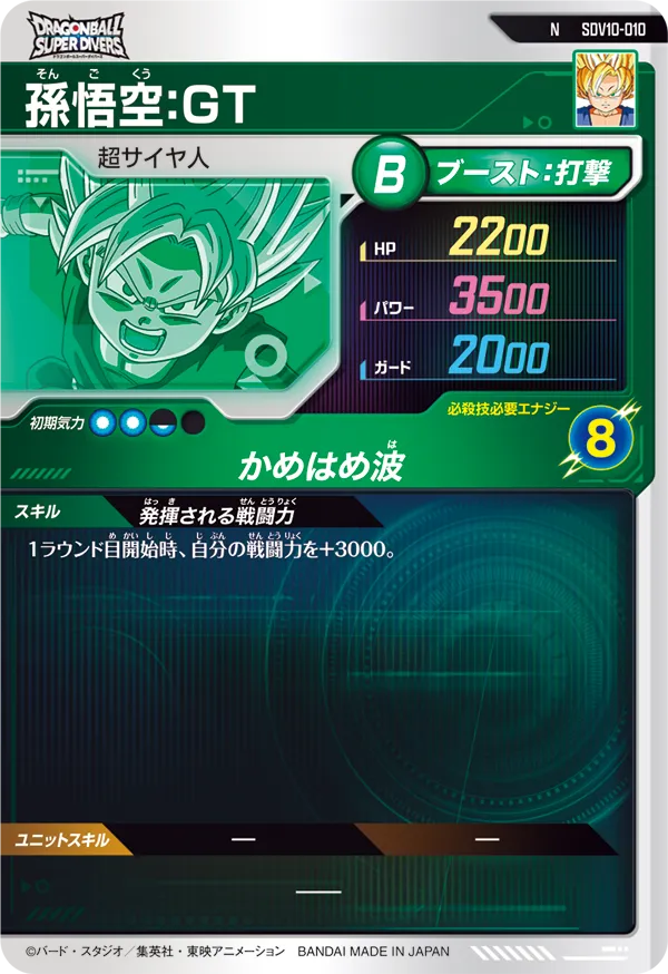 孫悟空：ＧＴ（SDV10-010）［N］