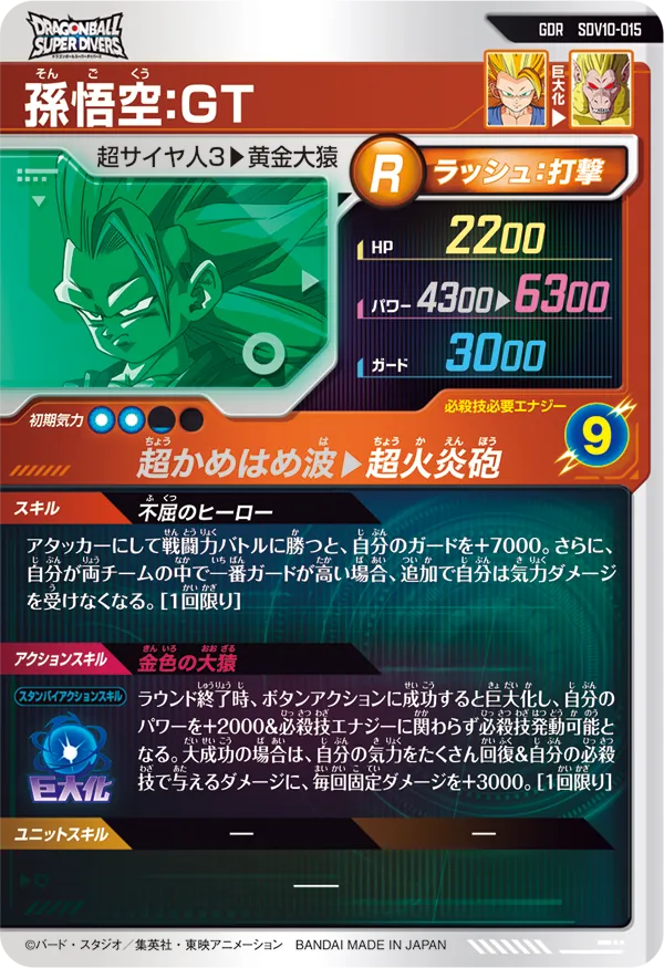 孫悟空：ＧＴ（SDV10-015）［GDR］