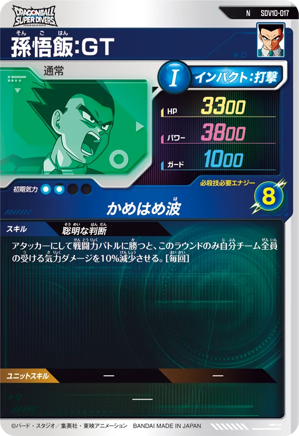 孫悟飯：ＧＴ（SDV10-017）［N］