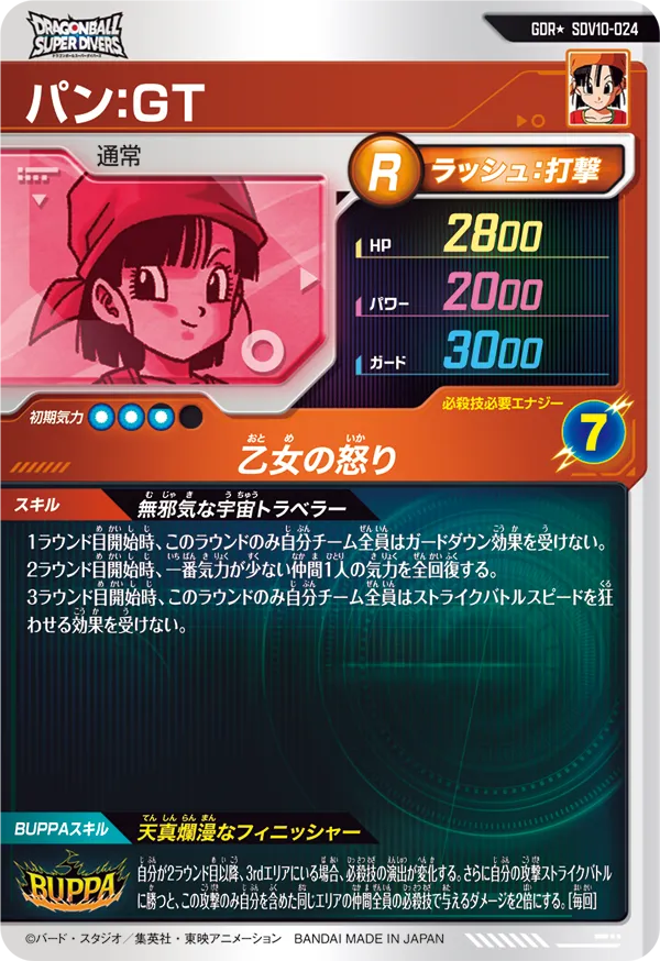 パン：ＧＴ（SDV10-024）［GDR / パラレル］