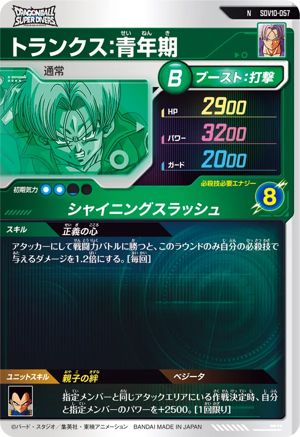 トランクス：青年期（SDV10-057）［N］