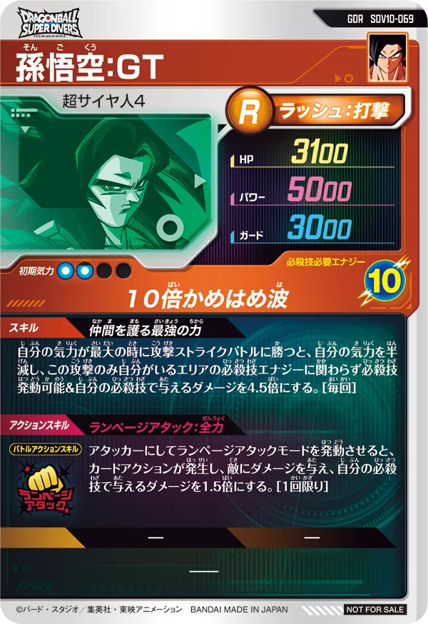 孫悟空：ＧＴ（SDV10-069）［GDR］