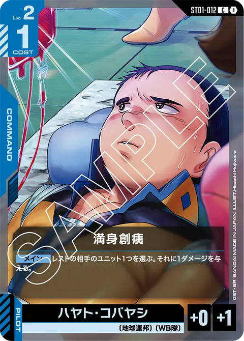 満身創痍（ST01-012）［C］〈ST01 / ST01-012〉