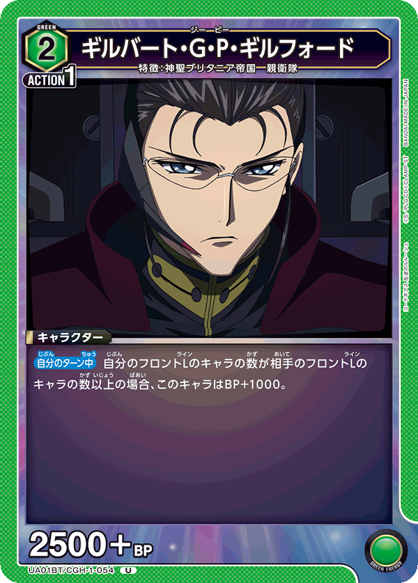 ギルバート・G・P・ギルフォード（UA01BT/CGH-1-054）［U］