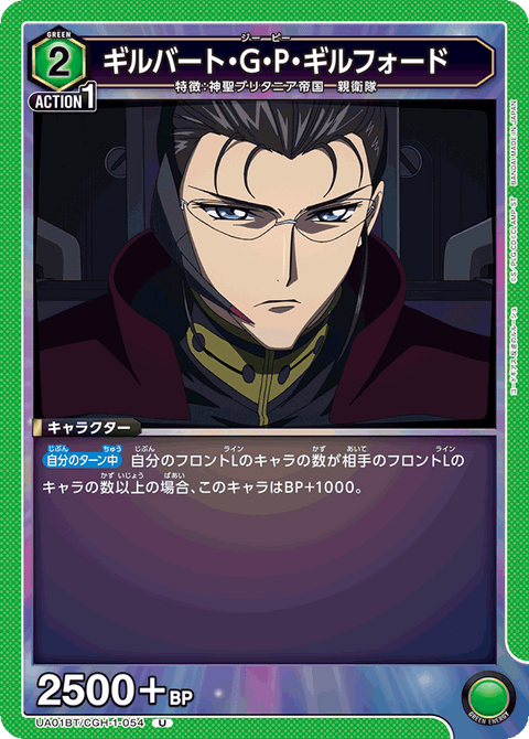 ギルバート・G・P・ギルフォード（UA01BT/CGH-1-054）［U］