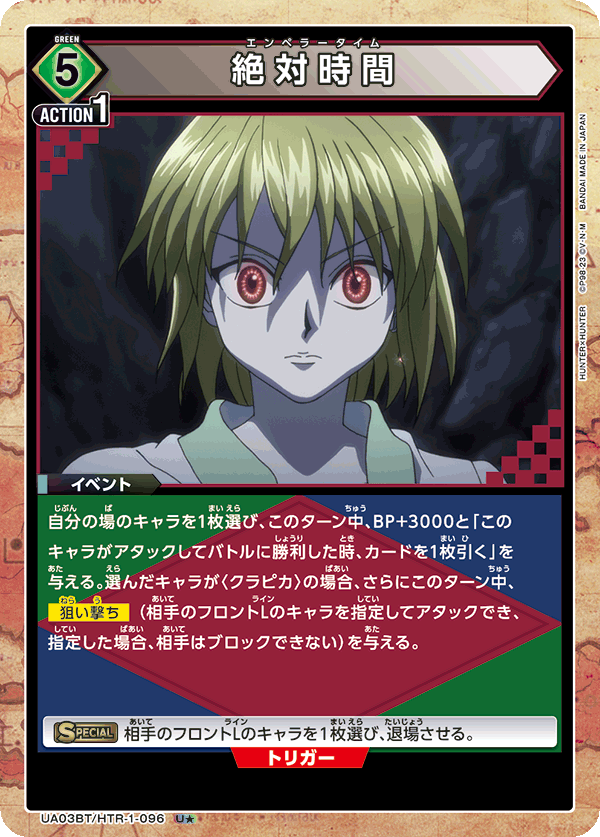 絶対時間（UA03BT/HTR-1-096）［U★ / パラレル］