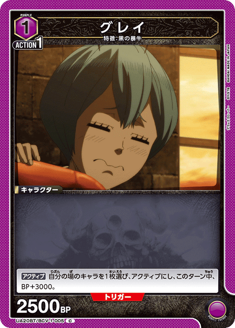 グレイ（UA20BT/BCV-1-005）［C］