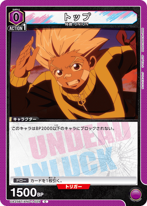 トップ（UA25BT/AND-1-029）［C］