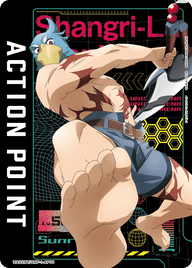 アクションポイントカード(シャングリラ・フロンティア)（UA32BT/SNF-1-AP01）［AP］