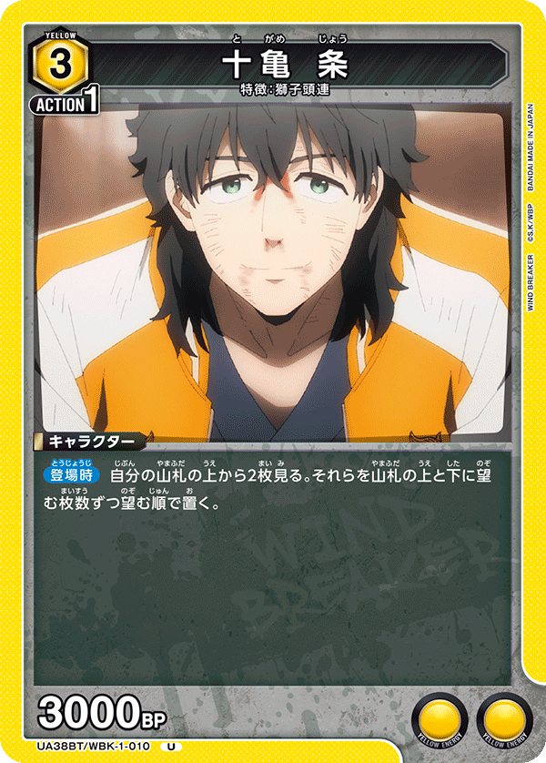 十亀 条（UA38BT/WBK-1-010）［U］