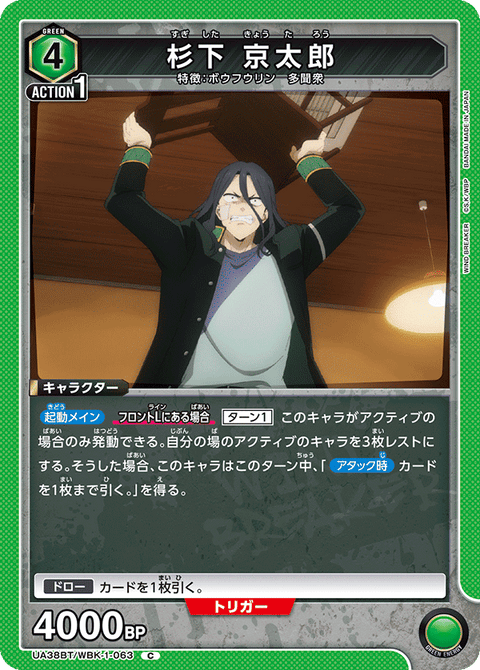 杉下 京太郎（UA38BT/WBK-1-063）［C］