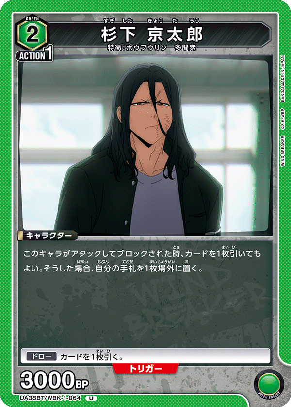 杉下 京太郎（UA38BT/WBK-1-064）［U］