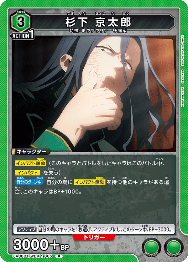杉下 京太郎（UA38BT/WBK-1-065）［R］