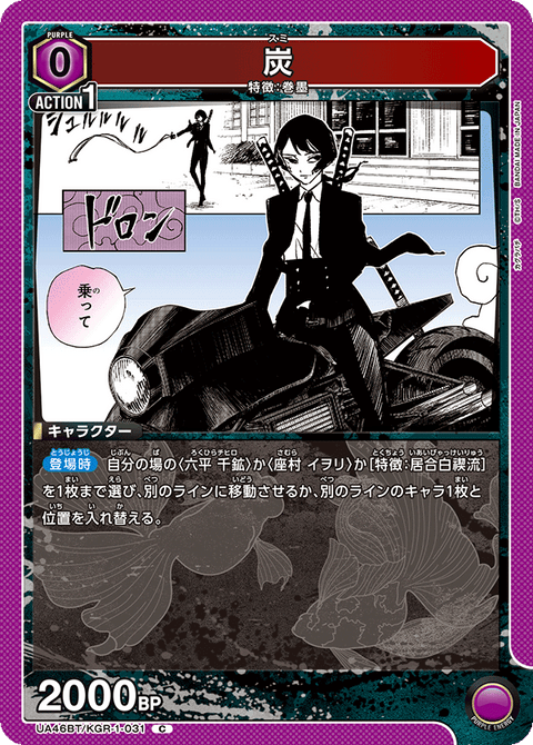 炭（UA46BT/KGR-1-031）［C］