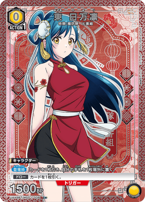 東 日万凛（UA49BT/MSS-1-008）［C★ / パラレル］