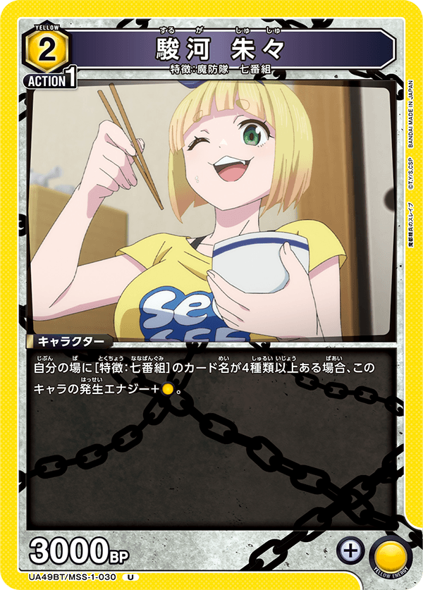 駿河 朱々（UA49BT/MSS-1-030）［U］