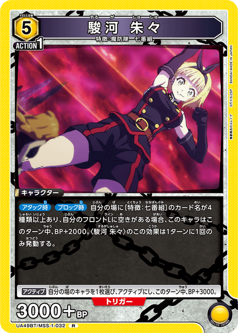 駿河 朱々（UA49BT/MSS-1-032）［R］