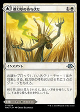 Razorgrass Ambush // Razorgrass Field（MH3 238・通常・日本語）
