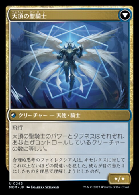 Invasion of Xerex // Vertex Paladin（MOM 242・フォイル・日本語）