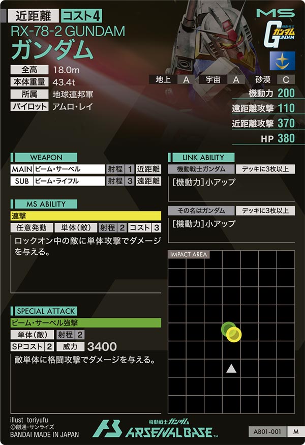 ガンダム（AB01-001）［M］