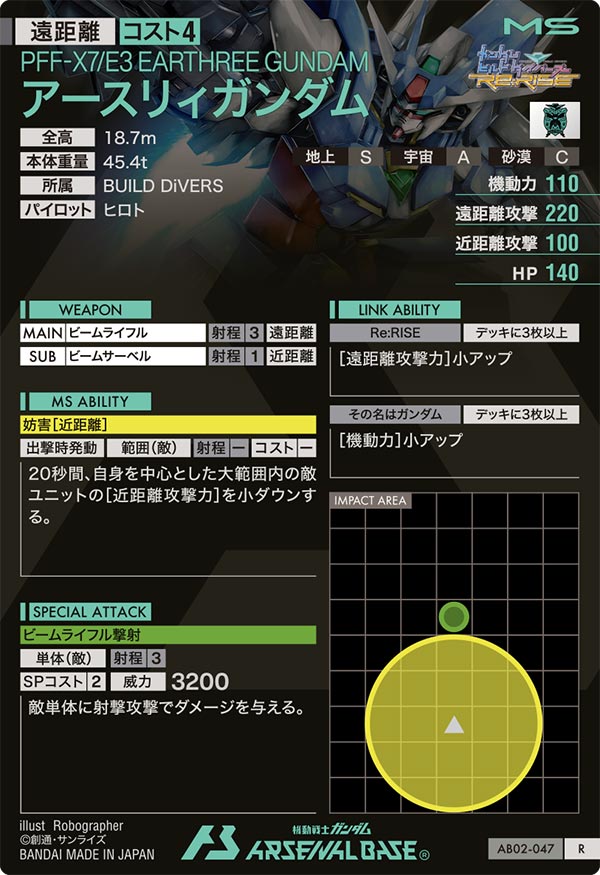 アースリィガンダム（AB02-047）［R］