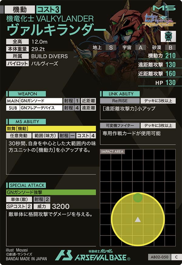ヴァルキランダー（AB02-050）［C］