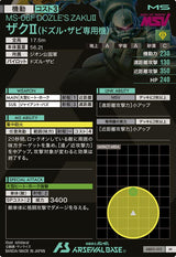 ザクⅡ(ドズル・ザビ専用機)（AB03-012）［M］