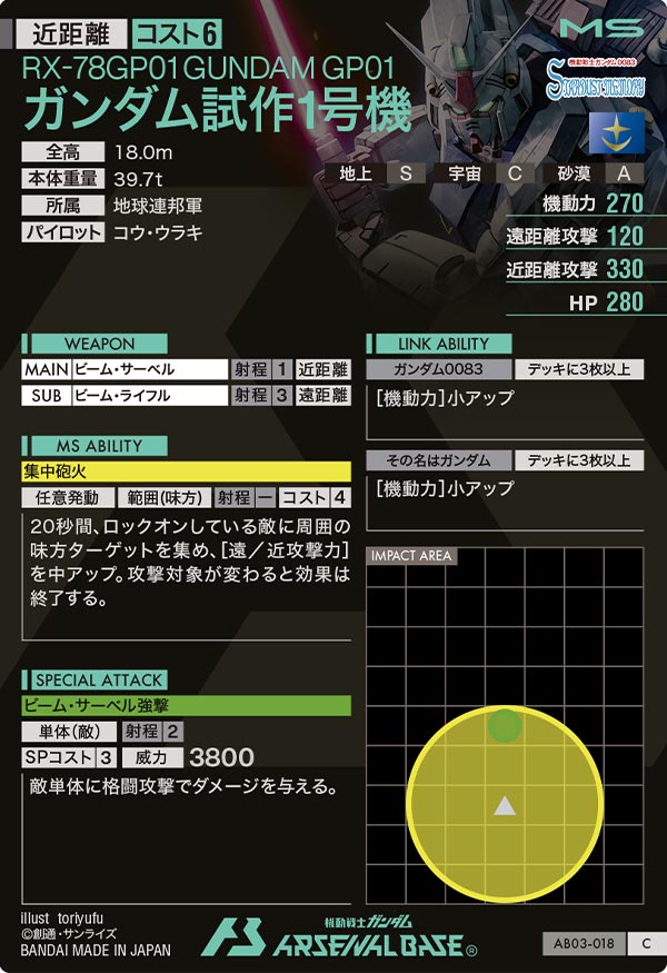 ガンダム試作1号機（AB03-018）［C］