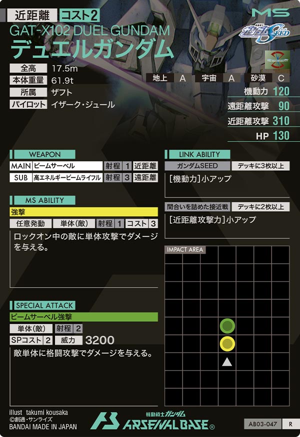 デュエルガンダム（AB03-047）［R］