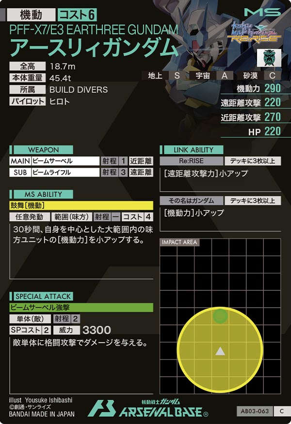 アースリィガンダム（AB03-063）［C］